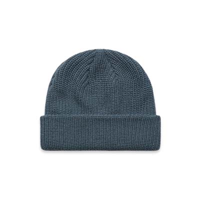 The AS Colour Cable Beanie is a fisherman style beanie.  100% acrylic.  16 colours.  Wide, rubbed knit.  Snug fit.  Just add your embroidery.