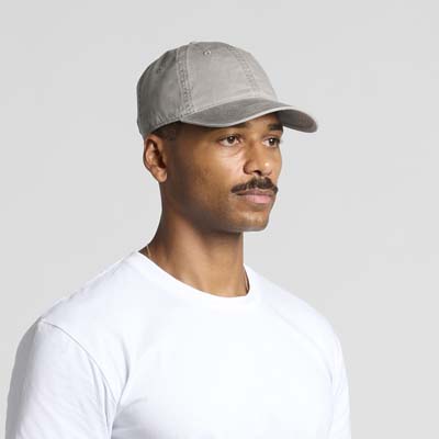 The AS Colour Access Faded Cap is a low profile, 6 panel design with curved peak cap.  4 colours.  Ready for your logo.