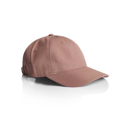 The AS Colour Womens Access Cap is a low profile, 6 panel structure with curved peak.  100% cotton. 3 colours.  Adjustable fastener with metal clasp