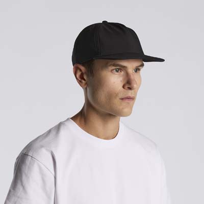 The AS Colour Class Performance Cap is a mid weight 5 panel cap made from recycled polyester with fleece lining.  4 colours.  Great branded caps.