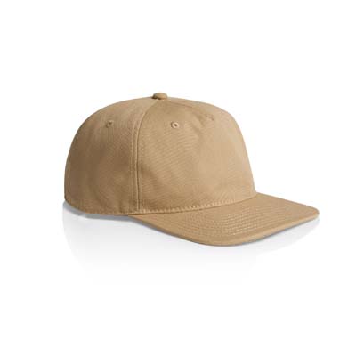 The AS Colour Class Canvas Cap is a heavyweight 100% cotton canvas cap. Mid profile. Unstructured. 6 panel. 8 colours. Great branded caps.