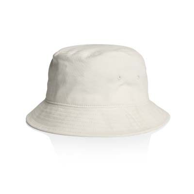 The AS Colour Womens Bucket Hat is a light - mid weight cotton bucket hat. 3 colours. One size. Great option for you to add your logo.