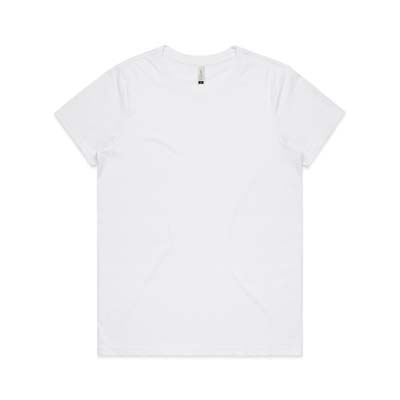 The AS Colour Maple Organic Tee is a regular fit, crew neck, mid weight women's tee.  3 colours.  XS - 2XL.  Great organic cotton tees from AS Colour.