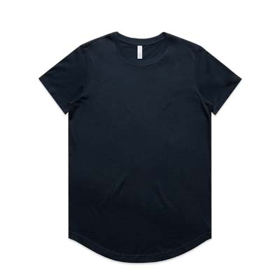 The AS Colour Maple Curve Tee is a regular, mid weight 180gsm cotton tee.  Curved hem.  5 colours.  Just add your logo or design.