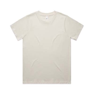 The AS Colour Womens Classic Tee is a heavyweight, 220gsm relaxed fit womens tee.  Available in 15 colours.  Great option for branded retail and fashion brands.