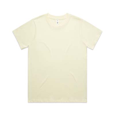 The AS Colour Womens Classic Tee is a heavyweight, 220gsm relaxed fit womens tee.  Available in 15 colours.  Great option for branded retail and fashion brands.