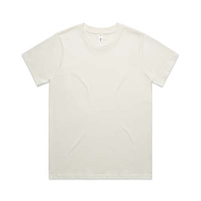 The AS Colour Womens Classic Tee is a heavyweight, 220gsm relaxed fit womens tee.  Available in 15 colours.  Great option for branded retail and fashion brands.