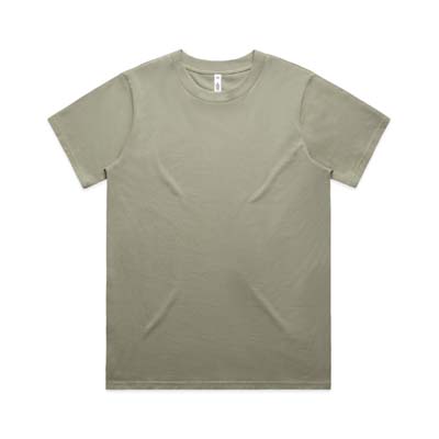 The AS Colour Womens Classic Tee is a heavyweight, 220gsm relaxed fit womens tee.  Available in 15 colours.  Great option for branded retail and fashion brands.