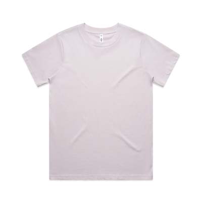 The AS Colour Womens Classic Tee is a heavyweight, 220gsm relaxed fit womens tee.  Available in 15 colours.  Great option for branded retail and fashion brands.