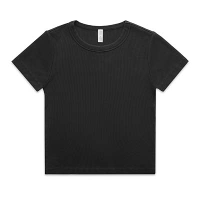 The AS Colour Faded Organic Rib Tee is a heavyweight, 330gsm organic cotton/elastane tee.  Slim Fit.  2 colours.  Just add your logo!