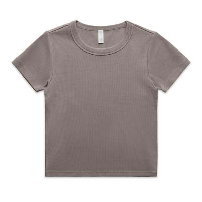 The AS Colour Faded Organic Rib Tee is a heavyweight, 330gsm organic cotton/elastane tee.  Slim Fit.  2 colours.  Just add your logo!
