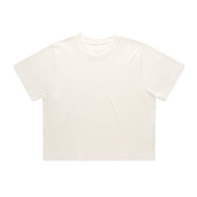 The AS Colour Womens Classic Crop Tee is ideal for printing.  Cropped, relaxed fit.  Heavyweight 220gsm.  6 colours.  Great branded tees.