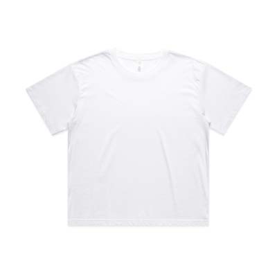 The AS Colour Martina Crop Tee is a mid weight 180gsm womens tee.  4 colours.  Cropped tee.  XS - 2XL.  Great branded retail crop tees for your label.