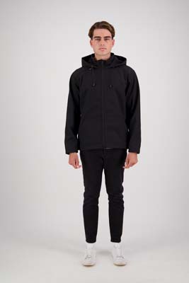 The Cloke 3K Softshell Hoodie has a water resistant outer, breathable and wind blocking. Available in Black, Charcoal & Navy. Sizes S - 7XL. Great sports apparel.