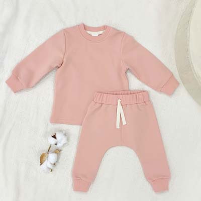 The Baby Blanks Baby Trackpant Set is a crew and trackpant set in size 000 – 1. 6 colours available. Cotton/elastane. Perfect for your kids clothing label.