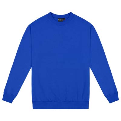 The Cloke Standard 300 Crew Neck Sweat is a unisex 300GSM poly/cotton crew neck sweat.  Available in 12 colours.  Sizes S - 5 XL, 7xl.  Great branded apparel.