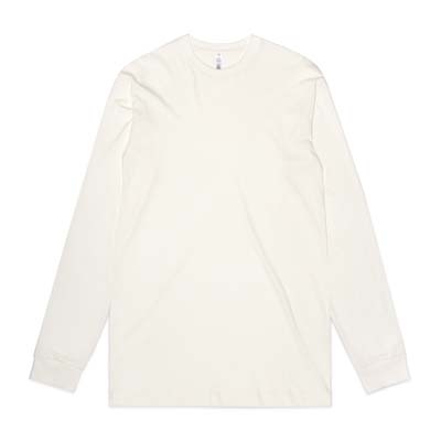 The AS Colour Staple Organic Long Sleeve tee is a mid weight, regular fit long sleeve organic tee.  3 colours.  XS - 3XL.