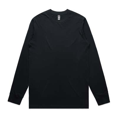 The AS Colour Staple Long Sleeve tee is a regular fit, 180gsm combed cotton long sleeve tee.  13 colours.  S - 5XL available.