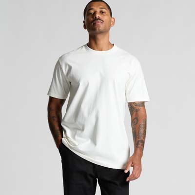 The AS Colour Organic Classic Tee is a heavy 220gsm combed cotton tee.  3 colours.  S - 3XL.  Great branded tees.