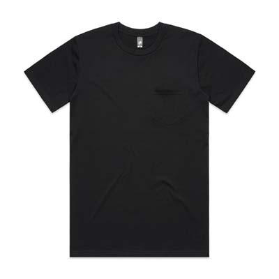 The AS Colour Classic Pocket Tee is a relaxed fit, crew neck heavyweight tee.  S - 3XL.  6 colours.  Great branded heavyweight tees from AS Colour clothing.