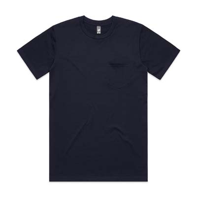 The AS Colour Classic Pocket Tee is a relaxed fit, crew neck heavyweight tee.  S - 3XL.  6 colours.  Great branded heavyweight tees from AS Colour clothing.