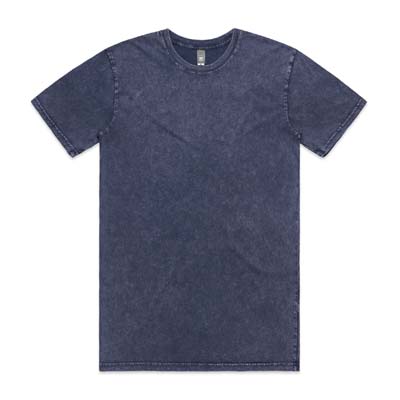The AS Colour Stone Wash Staple Tee is a regular, crew neck, stone washed finish in your favourite staple tee.  5 colours.  S - 3XL.