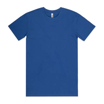 The AS Colour Basic Tee is a mid weight 160gsm entry level tee. Tear out AS Colour label. 14 colours. Up to 5xl. Great branded AS Colour tees.