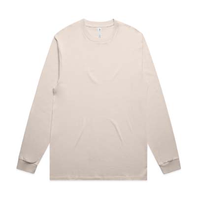 The AS Colour Block Long Sleeve is a 200gsm, 100% carded cotton long sleeve tee. 6 colours. S - 3XL. Regular fit
