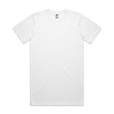 The AS Colour Classic Plus Tee is a 220gsm heavyweight, combed cotton tee.  5cm longer than standard classic tee.  4 colours available.