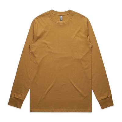 The AS Colour Classic Long Sleeve Tee is a relaxed fit, heavyweight 220gsm long sleeve cotton tee.  Cuffed sleeves.  17 colours.  Great branded long sleeve tees.