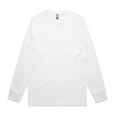 The AS Colour Classic Long Sleeve Tee is a relaxed fit, heavyweight 220gsm long sleeve cotton tee.  Cuffed sleeves.  17 colours.  Great branded long sleeve tees.