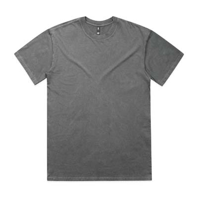 The AS Colour Stone Wash Heavy Tee is a heavyweight 220gsm stonewash tee.  In 3 colours.  S - 3xl available.  Great on trend material for your brand or staff.