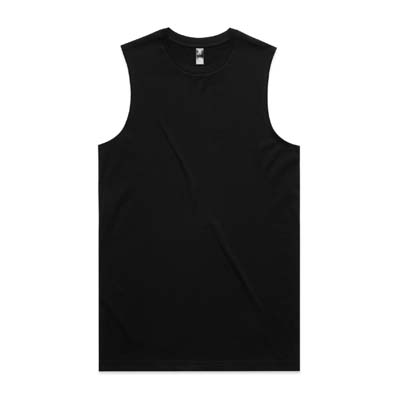 The AS Colour Staple Tank is a midweight 180gsm cotton sleeveless tank.  Black or White.  S - 3XL.  Great branded singlets from AS Colour.