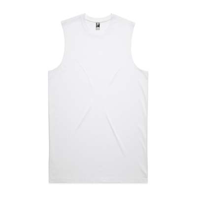 The AS Colour Staple Tank is a midweight 180gsm cotton sleeveless tank.  Black or White.  S - 3XL.  Great branded singlets from AS Colour.
