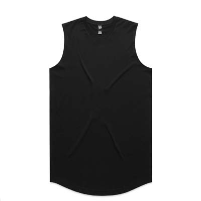 The AS Colour Staple Curve Tank is a midweight 180gsm cotton sleeveless tank. Black or White. S - 3XL. Great branded singlets from AS Colour.
