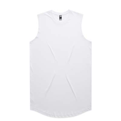 The AS Colour Staple Curve Tank is a midweight 180gsm cotton sleeveless tank.  Black or White.  S - 3XL.  Great branded singlets from AS Colour.