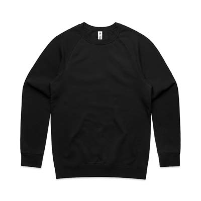 The AS Colour Supply Crew is a midweight entry level sweatshirt.  Raglan sleeves, ribbed cuffs.  S - 5XL.  Available in 11 colours ready to add your branding.