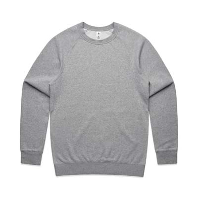 The AS Colour Supply Crew is a midweight entry level sweatshirt.  Raglan sleeves, ribbed cuffs.  S - 5XL.  Available in 11 colours ready to add your branding.