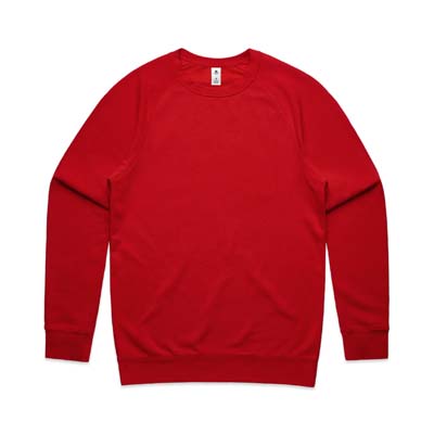 The AS Colour Supply Crew is a midweight entry level sweatshirt. Raglan sleeves, ribbed cuffs. S - 5XL. Available in 11 colours ready to add your branding.