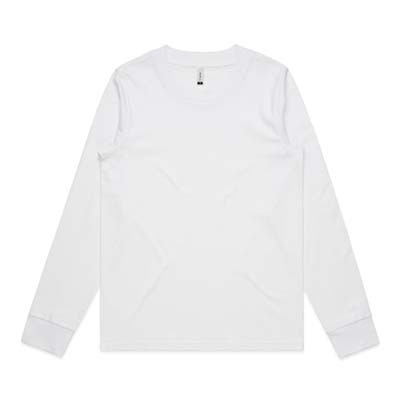 The AS Colour Dice Long Sleeve Tee is a regular, heavyweight 200gsm cotton long sleeve tee.  5 colours.  XS - XL.  Great branded long sleeve tees.