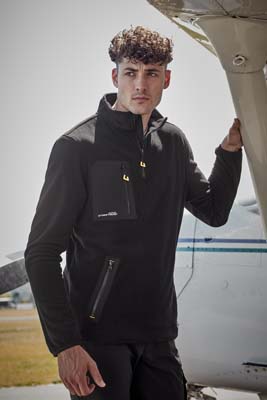 The Syzmik Unisex Streetworx Lightweight Polar Fleece 1/4 Zip is a new style to Syzmik for 2024.  In 2 colours.  Perfect for embroidery.