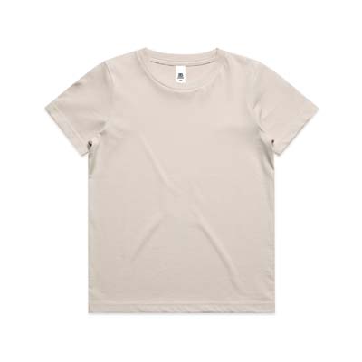 The AS Colour Kids Staple Tee is a 180GSM, 100% combed cotton kids tee. Available in 23 colours. Sizes 2 - 6. Great branded printed tees for kids.