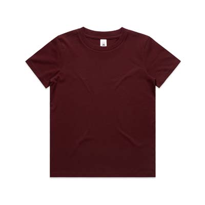 The AS Colour Kids Staple Tee is a 180GSM, 100% combed cotton kids tee. Available in 23 colours. Sizes 2 - 6. Great branded printed tees for kids.