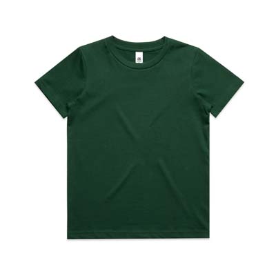 The AS Colour Kids Staple Tee is a 180GSM, 100% combed cotton kids tee. Available in 23 colours. Sizes 2 - 6. Great branded printed tees for kids.