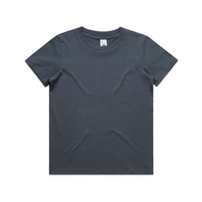 The AS Colour Kids Staple Tee is a 180GSM, 100% combed cotton kids tee. Available in 23 colours. Sizes 2 - 6. Great branded printed tees for kids.
