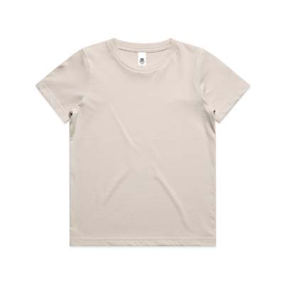 The AS Colour Staple Youth Tee is a 180GSM, 100% cotton kids tee. Available in 23 colours. Sizes 8 - 16. Great branded screen printed tees in range of colours.