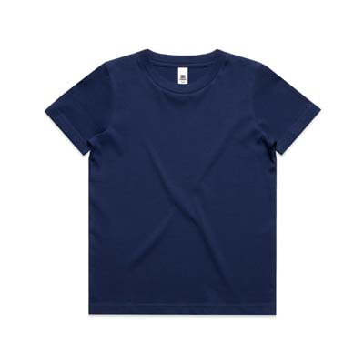 The AS Colour Staple Youth Tee is a 180GSM, 100% cotton kids tee. Available in 23 colours. Sizes 8 - 16. Great branded screen printed tees in range of colours.