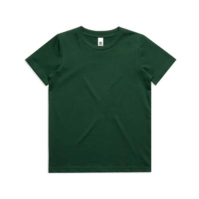 The AS Colour Staple Youth Tee is a 180GSM, 100% cotton kids tee. Available in 23 colours. Sizes 8 - 16. Great branded screen printed tees in range of colours.