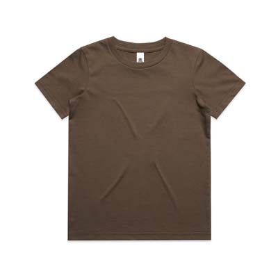 The AS Colour Staple Youth Tee is a 180GSM, 100% cotton kids tee. Available in 23 colours. Sizes 8 - 16. Great branded screen printed tees in range of colours.