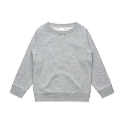 The AS Colour Kids Supply Crew is a midweight 290GSM price point crew.  2 colours.  2 - 6 years old.  Great branded hoodies from AS Colour.